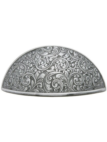 Saddleworth 3 5/8 inch Bin Pull in Antique Pewter.